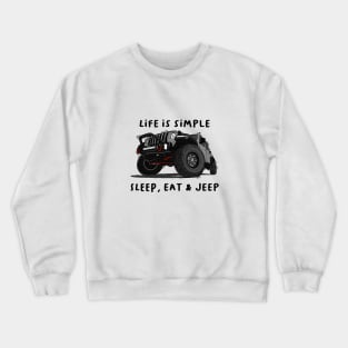 American Jeep Grey Crewneck Sweatshirt